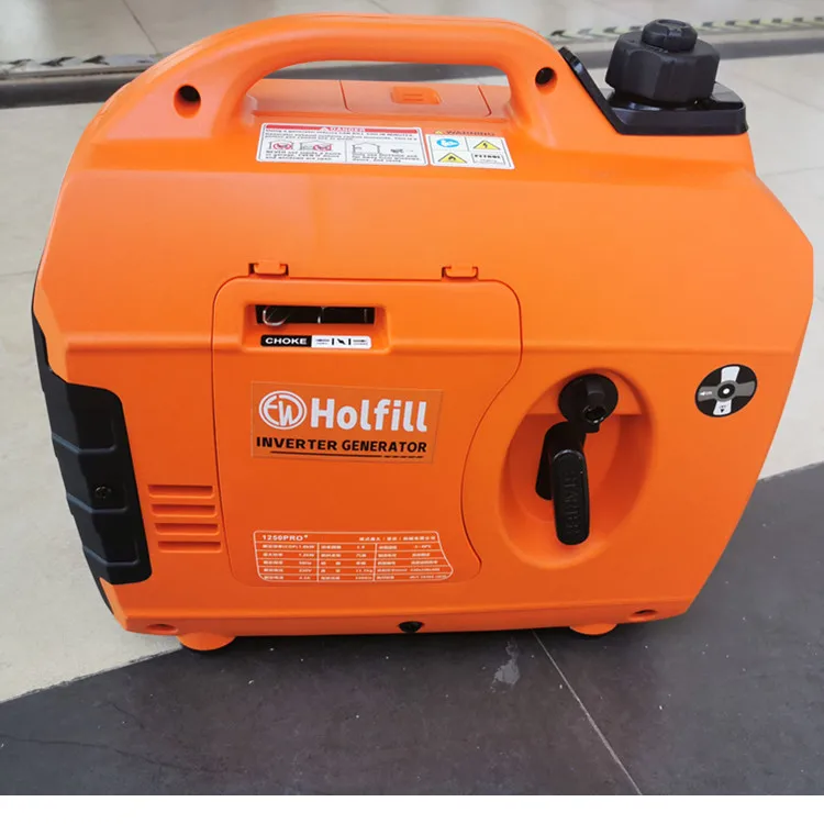 HOLFILL Manual Start 1000W  Inverter Generator 220V Portable Inverter Generator Set