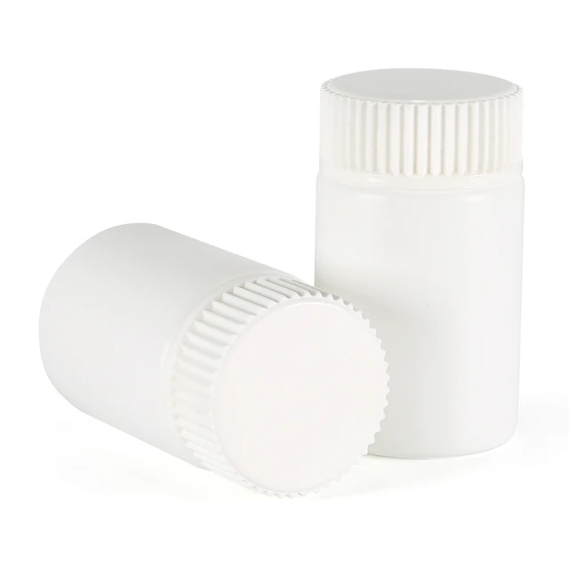 Brand-Trusted 100ml White HDPE Jar Child Resistant Design Leading Pharmaceutical Supplier Quality