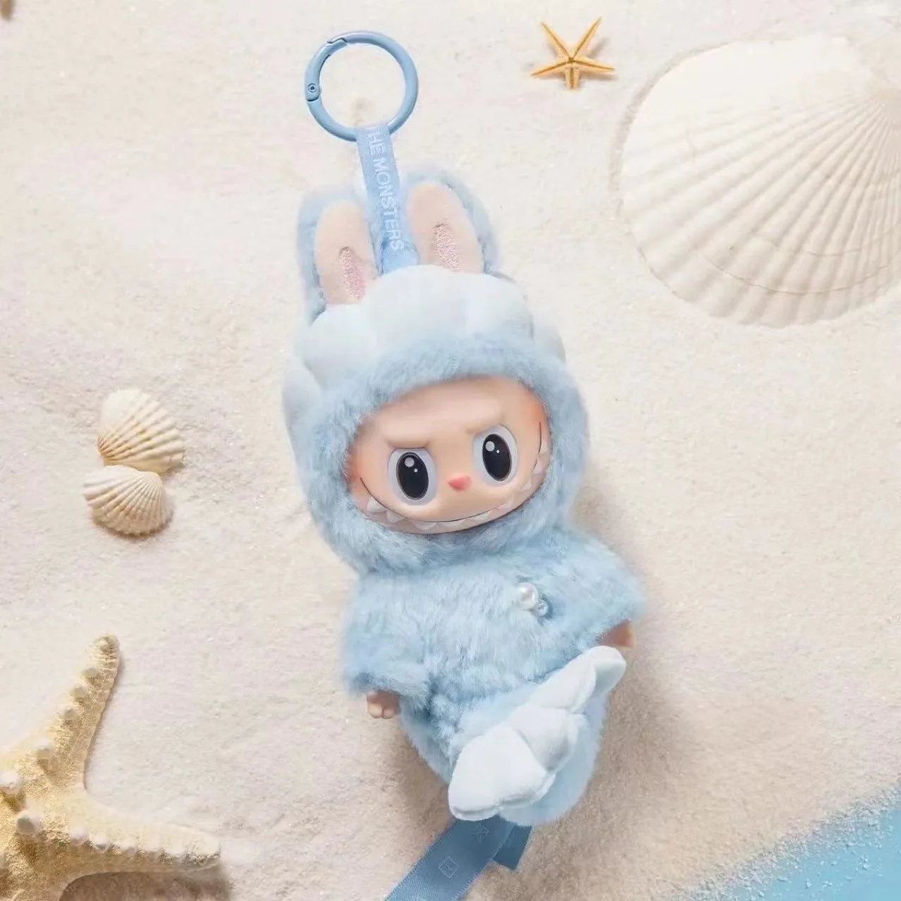 POP MART オリジナル ラブブ ブルーフェアリー マーメイドぬいぐるみ