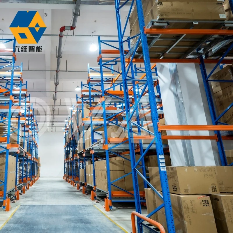 노바 창고용 철제 랙 대용량 자재 자동 저장 셔틀 팔레트 적재 시스템 CE 인증
