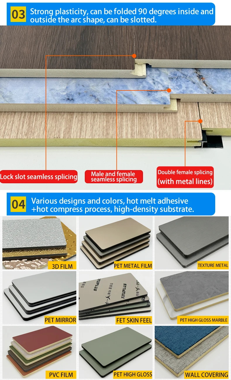 House Decor Metal Pet Wall Panel High Quality Bamboo Charcoal Water