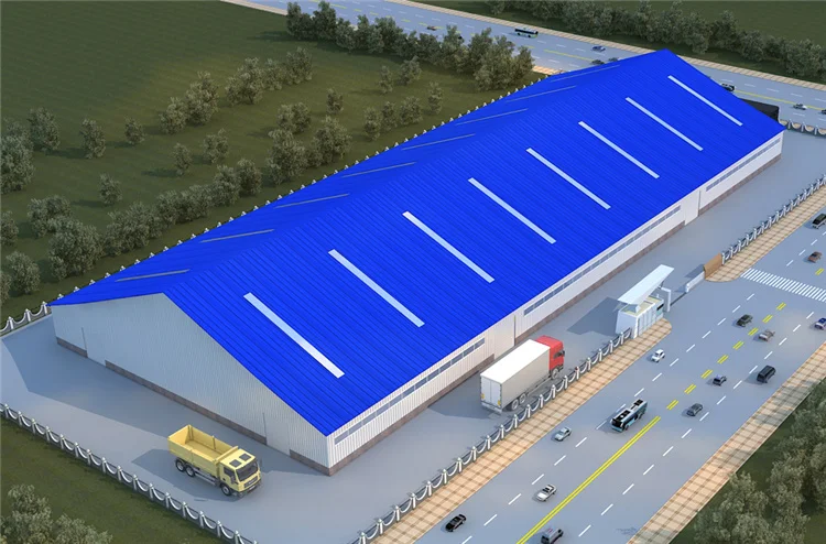 Professional Designed Steel Structure Workshop One Stop Fast Build Construction Products Factory Supplier