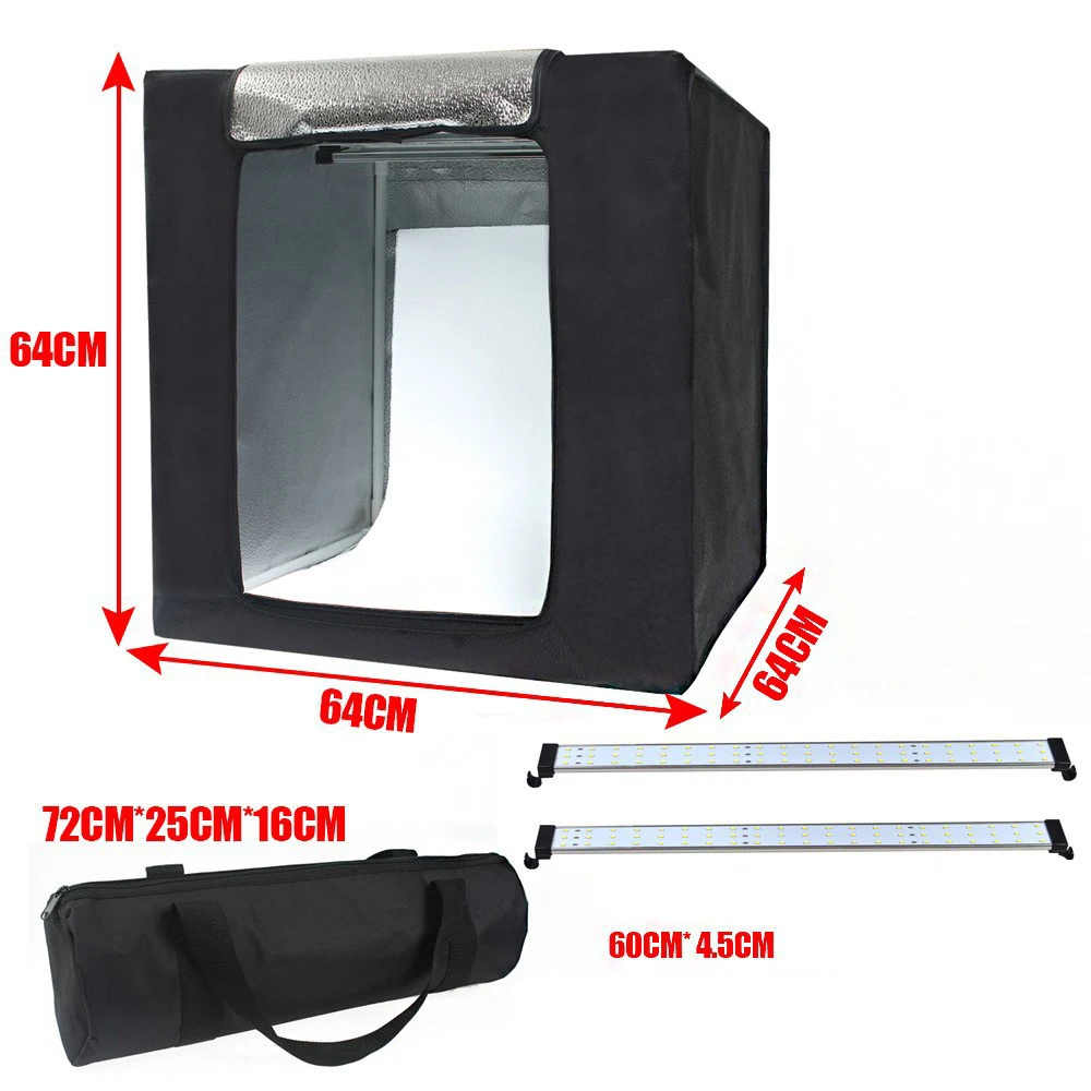 Cpyp световой короб 60*60 см складной светодиодный Лайтбокс для фотостудии коробка с 3 вида цветов фона для ювелирных изделий игрушка для детской фотосессии; Аксессуары