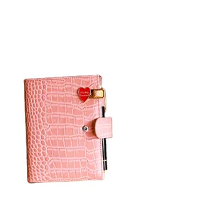 B5 Customized Leather Hardcover Notebook Loose-leaf Binder with School Supplies for Note Taking Bulk Stationery