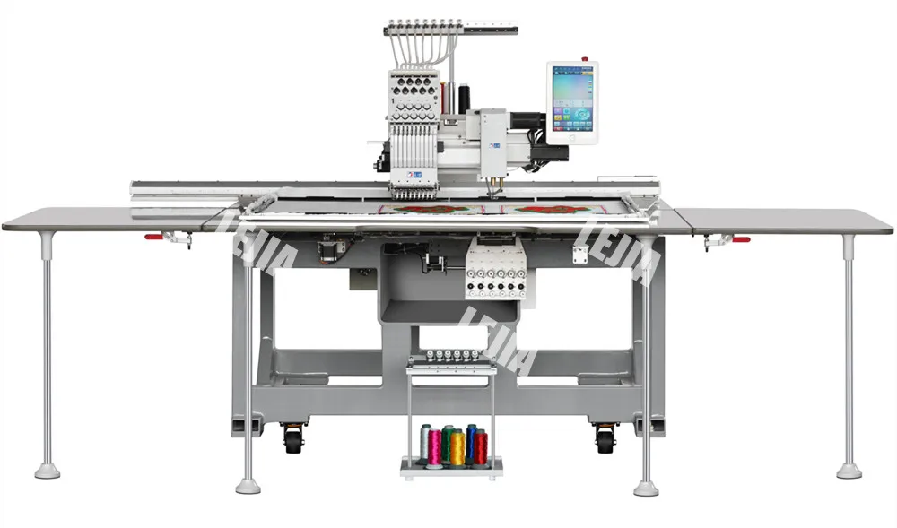 2020 New Hot Sale Lejia 901+601 1200*650MM Single Head Chenille Mixed Embroidery Machine