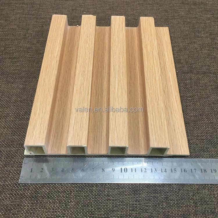 Easy Install Chinese Factory Produces Grooved Fluted Panels Fluted Grille Wall Panel Wallboard