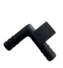 Black Right bend pipe