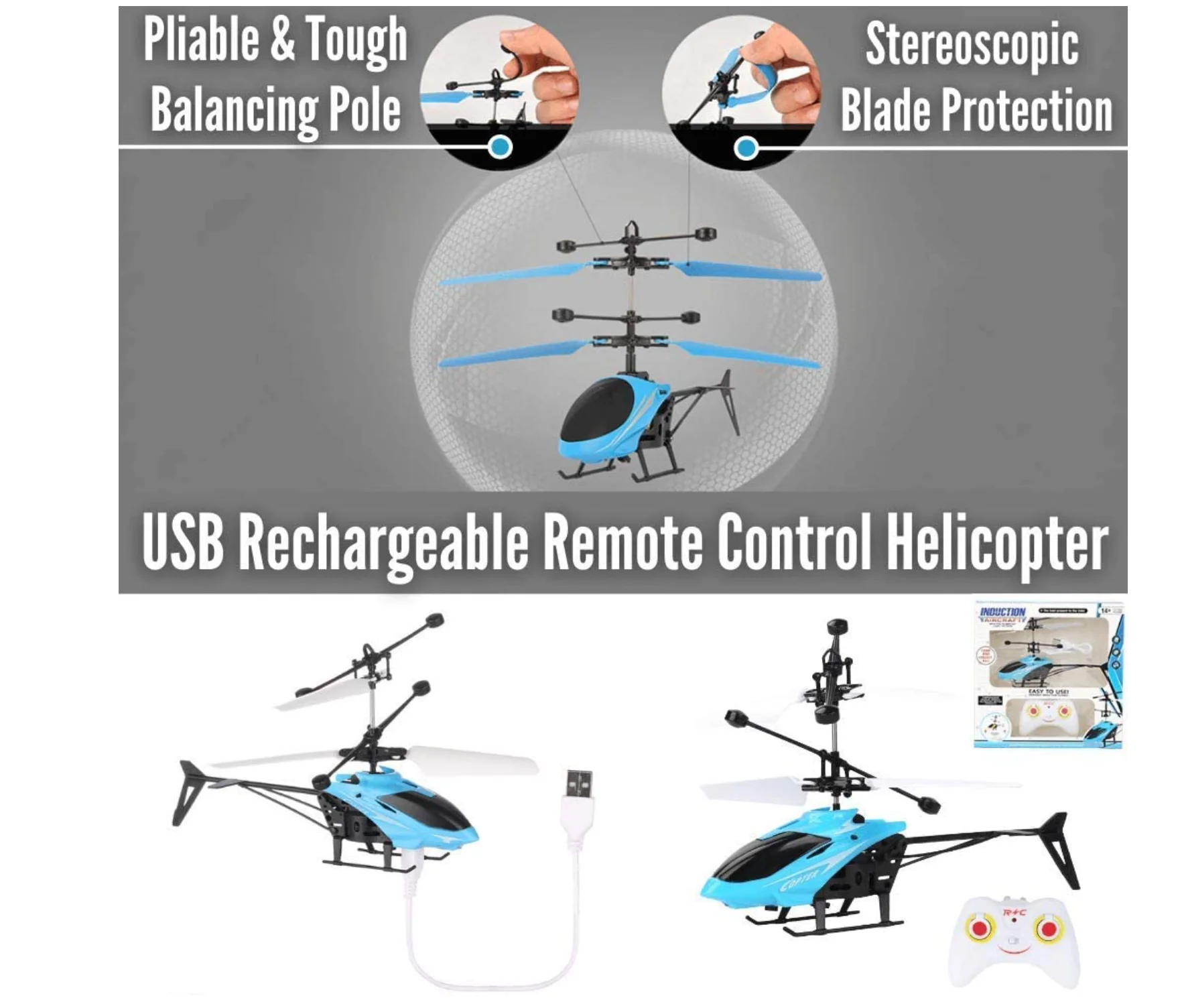 XY-502 Children Remote Control RC Flying Helicopter Fun Toy For Kids US SHIPPING 