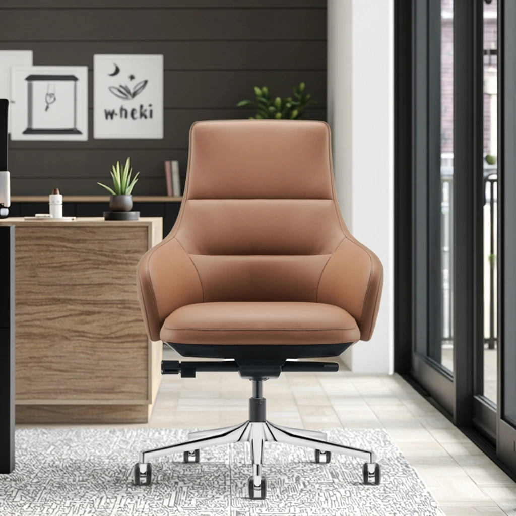 High-end Modern Ergonomic Steel Conference Chair 4