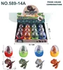 Dinosaure à porter au doigt avec chaîne à billes