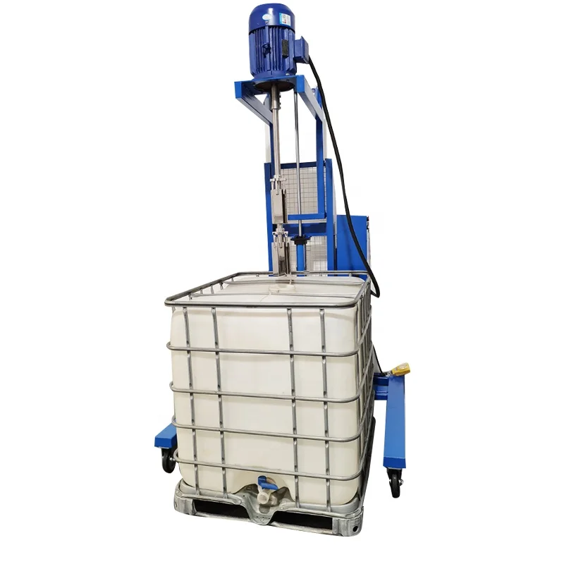 Types Propeller Disc Agitator IBC tank Barrel Mixer Liquid Agitator