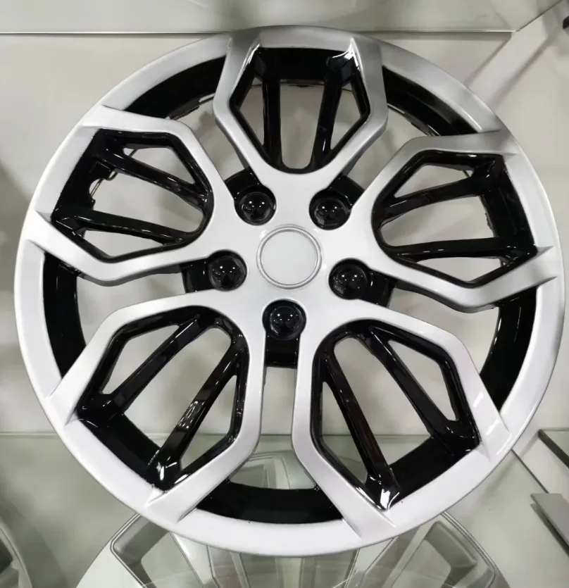 Universal Car Colored Chrome Wheel Covers Universal Hubcap Rim Cover 14