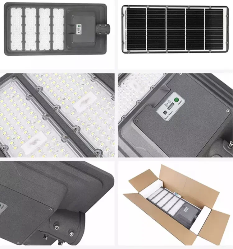 Integrated All In One Solar Street Light with Lithium Iron Phosphate Battery 300-500W 5000K