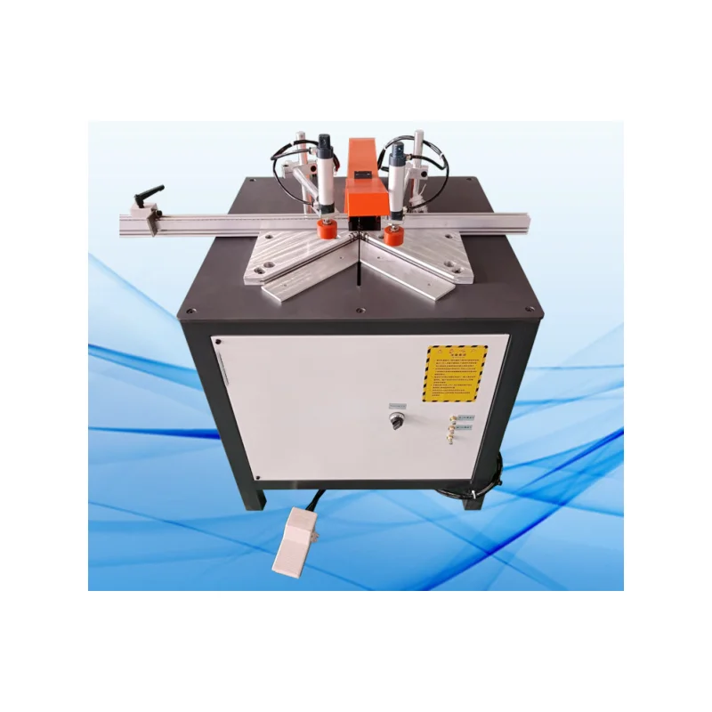 Metal Pipe Miter Angle Cutting Machine 45 Degree Aluminum Frame Cutting Machine Angle Cutter Support for Doors and Windows