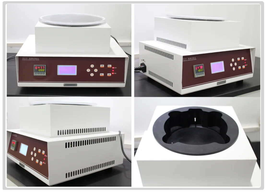 ISO 11501 ASTM D2732 Film Heat Force Shrink Plastic Film Thermal Shrinkage Tester