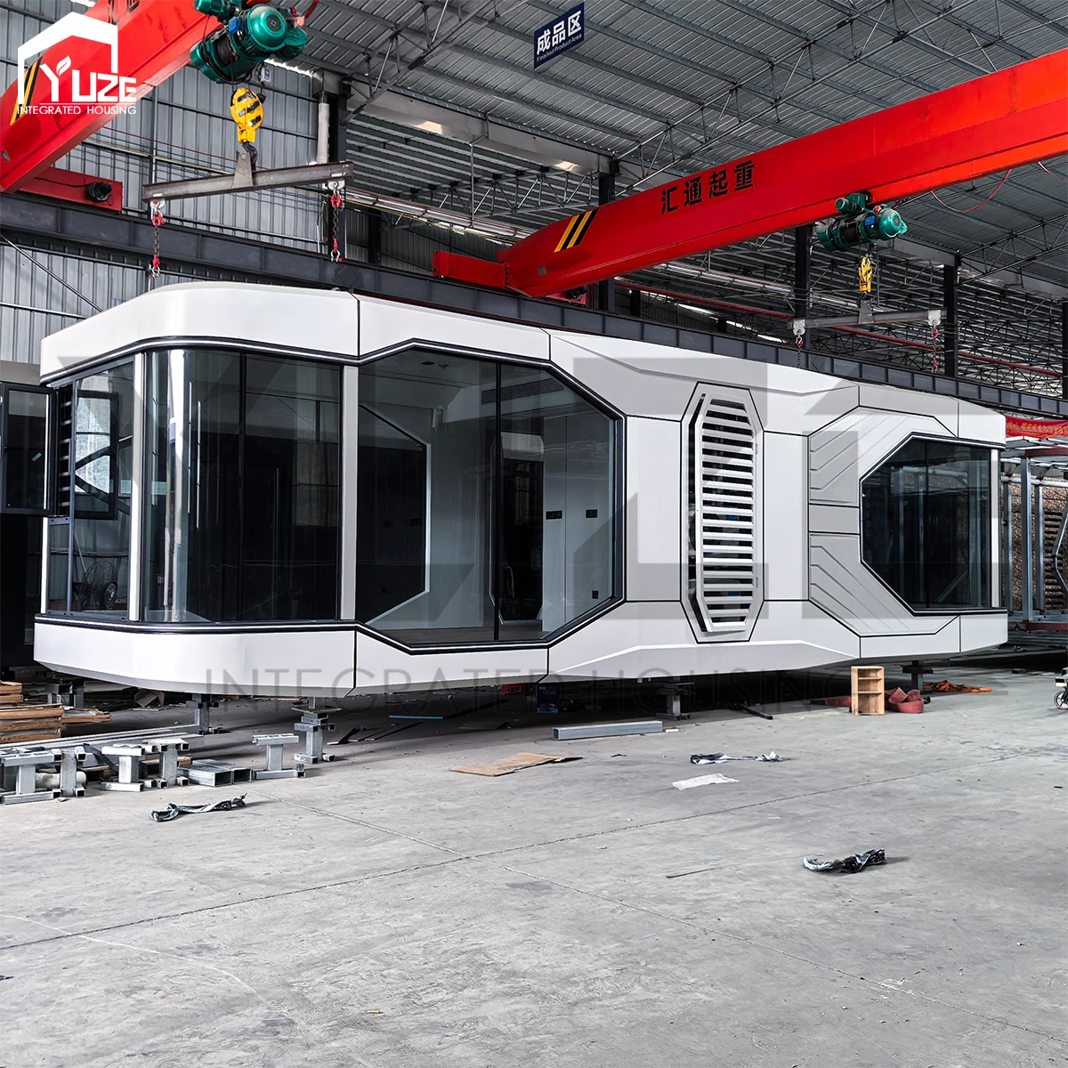 Luxury Modern Sci-Fi Architecture Prefab House Factory-Built Space Pod Capsule Living House