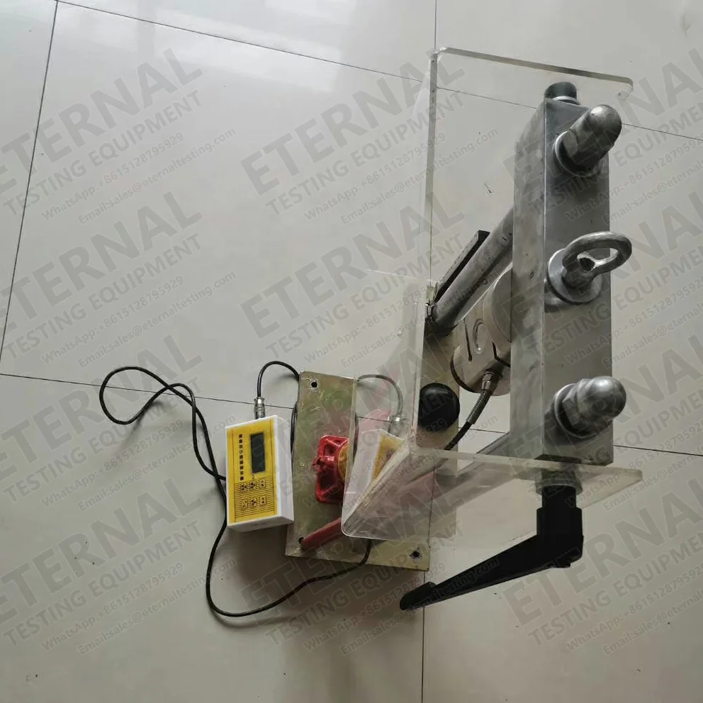1-Year Warranty Digital Rock Point Load Test Apparatus With LED Display ASTM Standard Lab Equipment for Machine Measurement Use