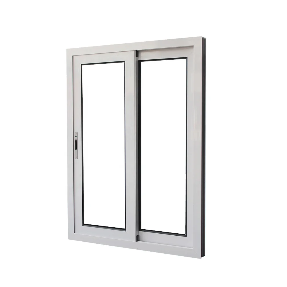 Minglei Double glazing window frame aluminum sliding window with mosquito net factory