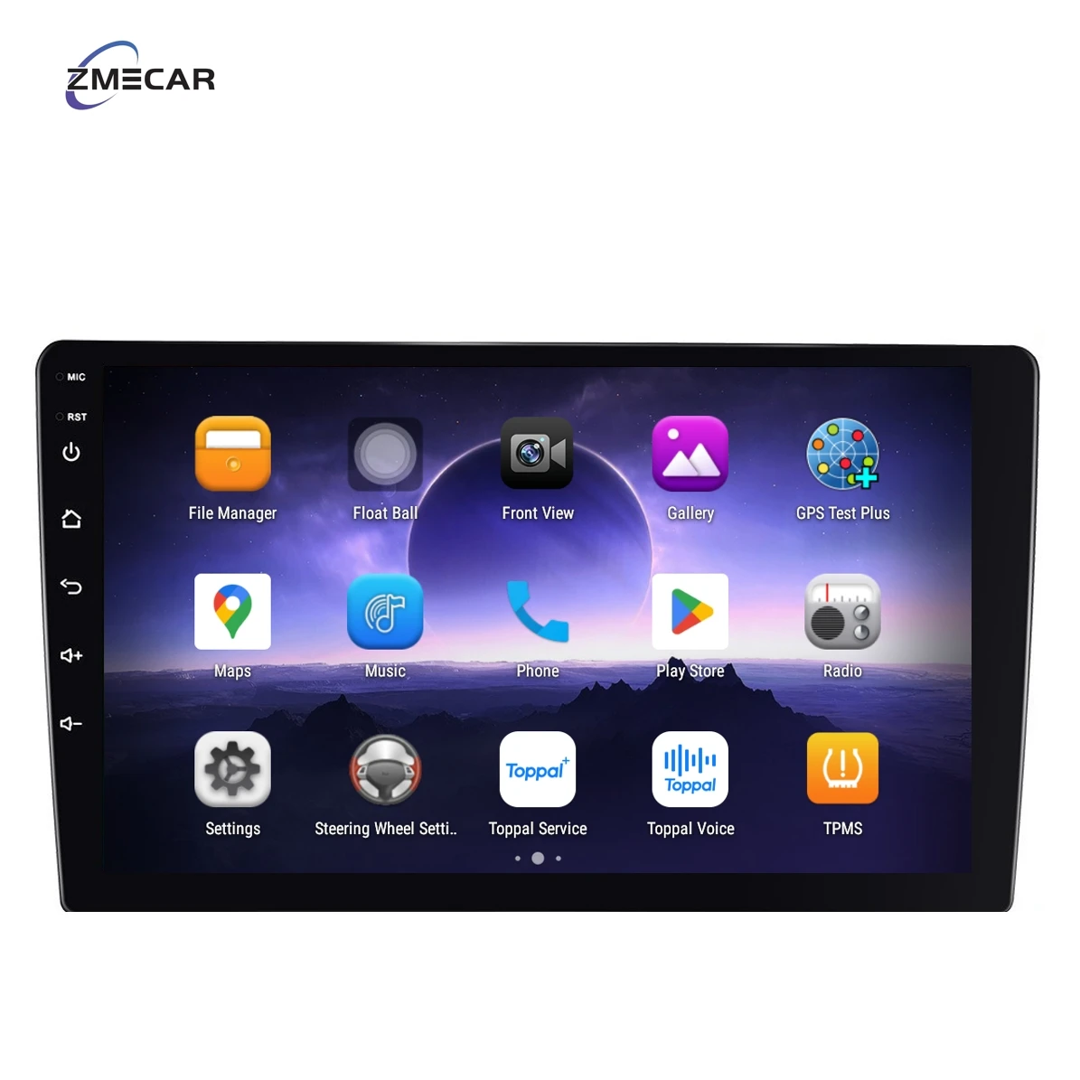 8227L 9 Inch Android Car Radio with Bluetooth, GPS, and CarPlay