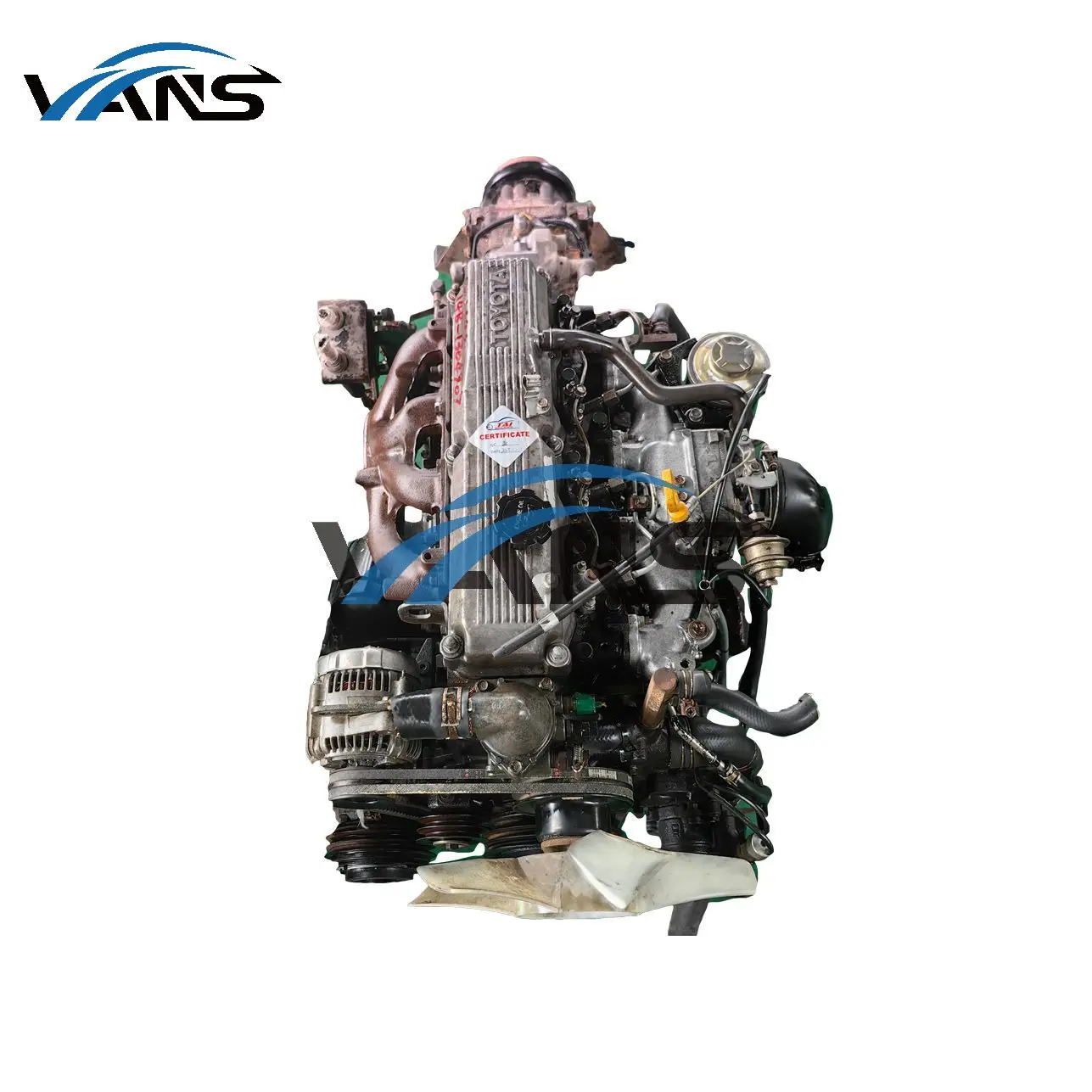 Used Car Engine 14B Diesel Turbo 4-Cylinder for Toyota 3.6L Displacement Diesel  Fuel Type