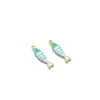 5*18.5mm gold + light blue