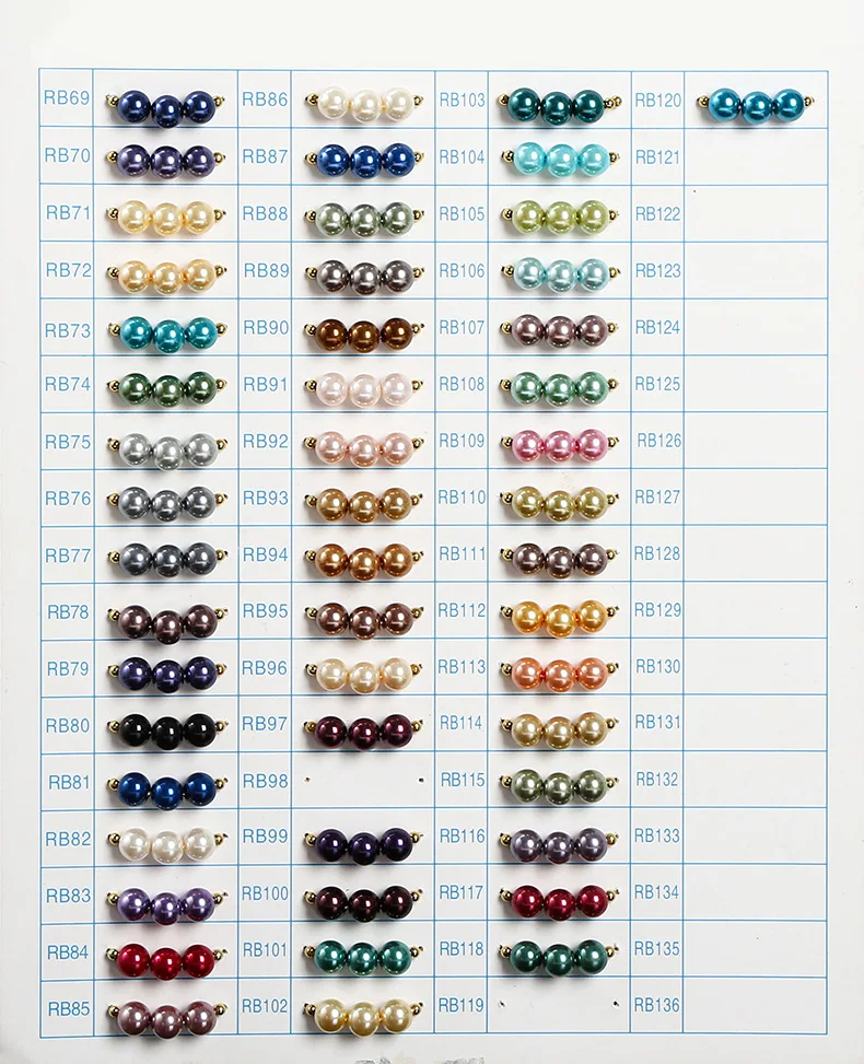 Оптовая продажа Лидер продаж круглые жемчужные бусины для изготовления ювелирных изделий
