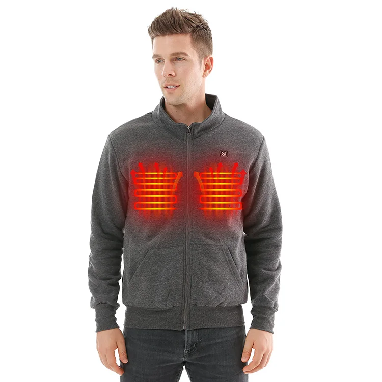 Heated Jacket With Battery Pack 