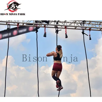 OCR rope climbing spartan rope obstacle ninja obstacle