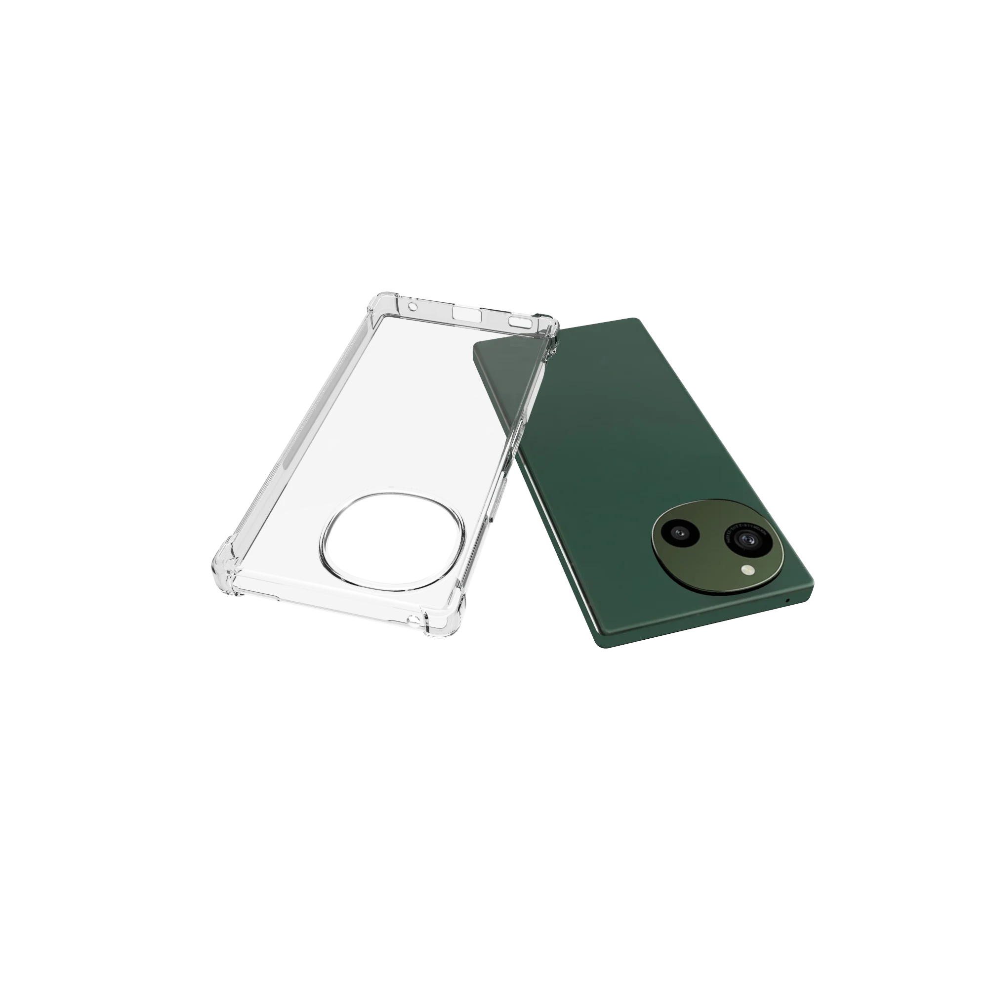 For Sharp Aquos R7 R8 R9 Pro Transparent Soft Tpu Corner Shock Proof Airbag Case