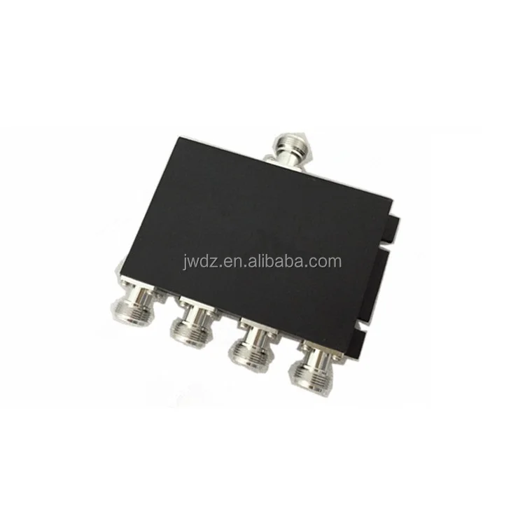 Microstrip four power divider 400-470mhz, V-band, 450MHz, N-female , intercom  Microstrip 4 Way Power Splitter