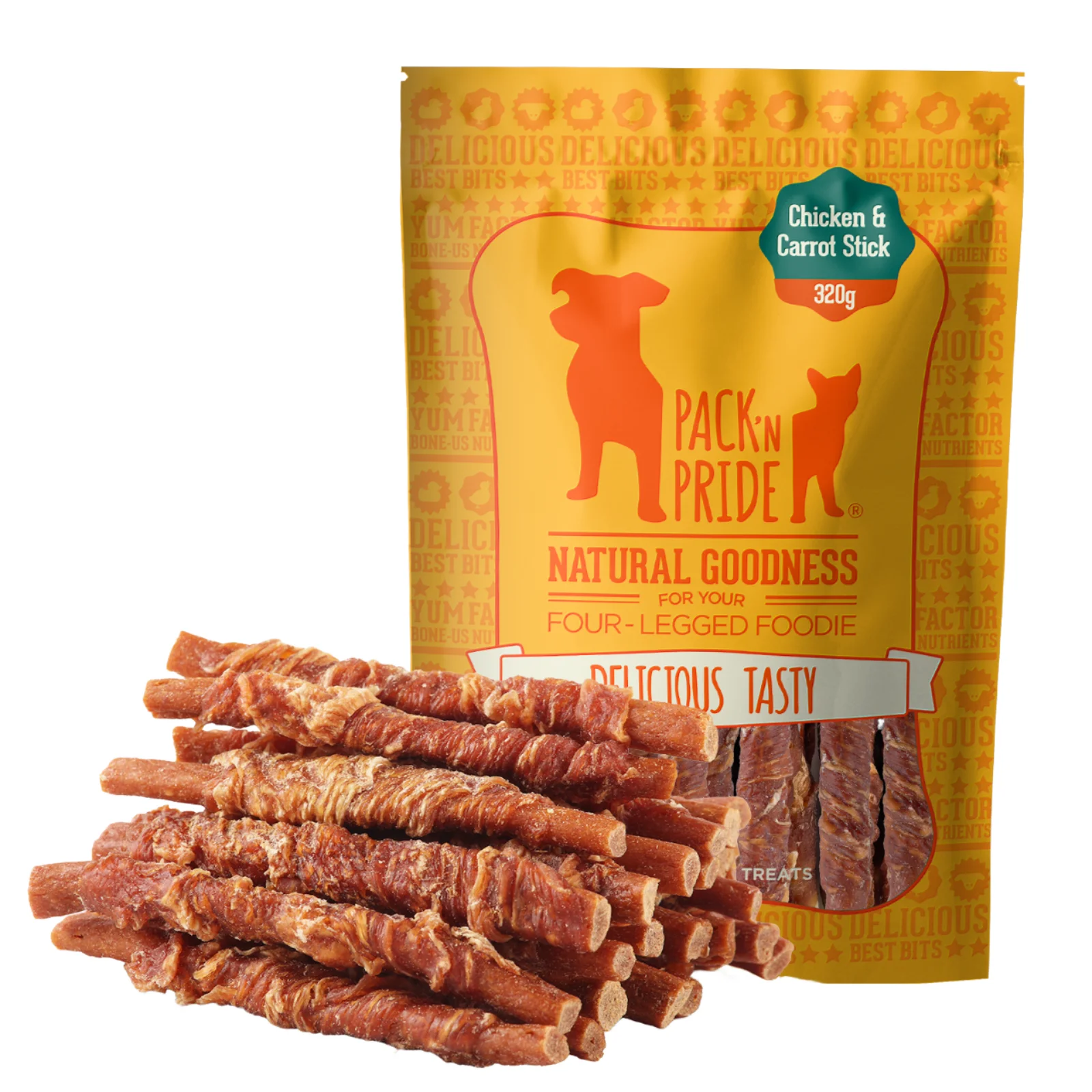 Packnpride OEM/ODM Factory Wholesale Custom Air-Dried Dog Training Snacks Chicken Flavor Low Fat Natural Protein Treats factory