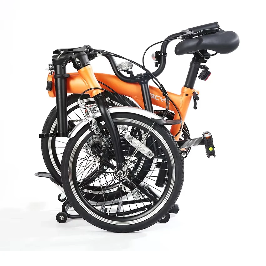 Factory Hot Selling Bicycle Folding Bike Factory Price 18 Inch Steel Mountain Folding Bicycle