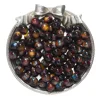 Resin cat's eye beads - blue-purple