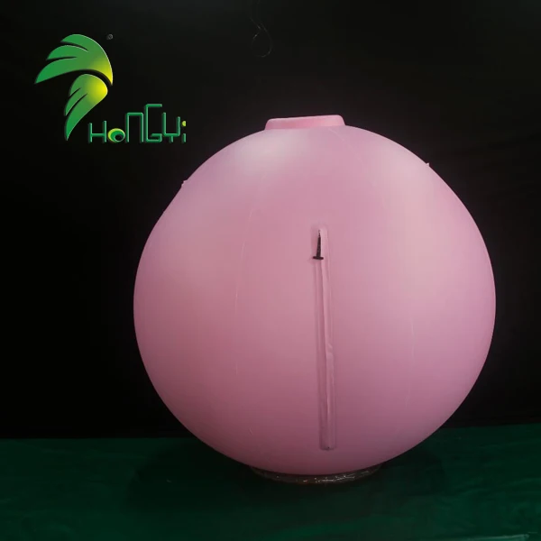 Popular PVC Material Pink Color Inflatable Fat Blueberry Ball Suit Toys Hongyi Crazy Ball Toys