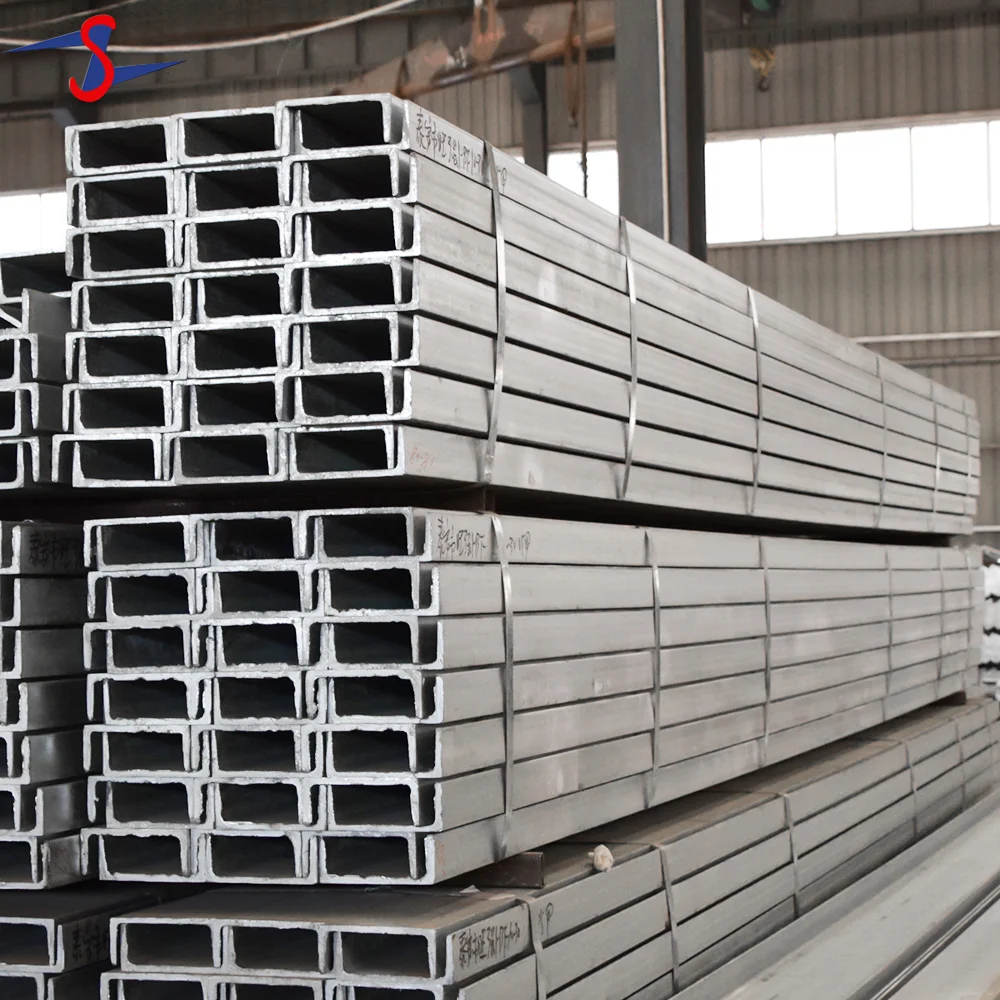 Steel C Channel C Purlin C Type Beam Hot Dip Galvanized Cold Bend ...