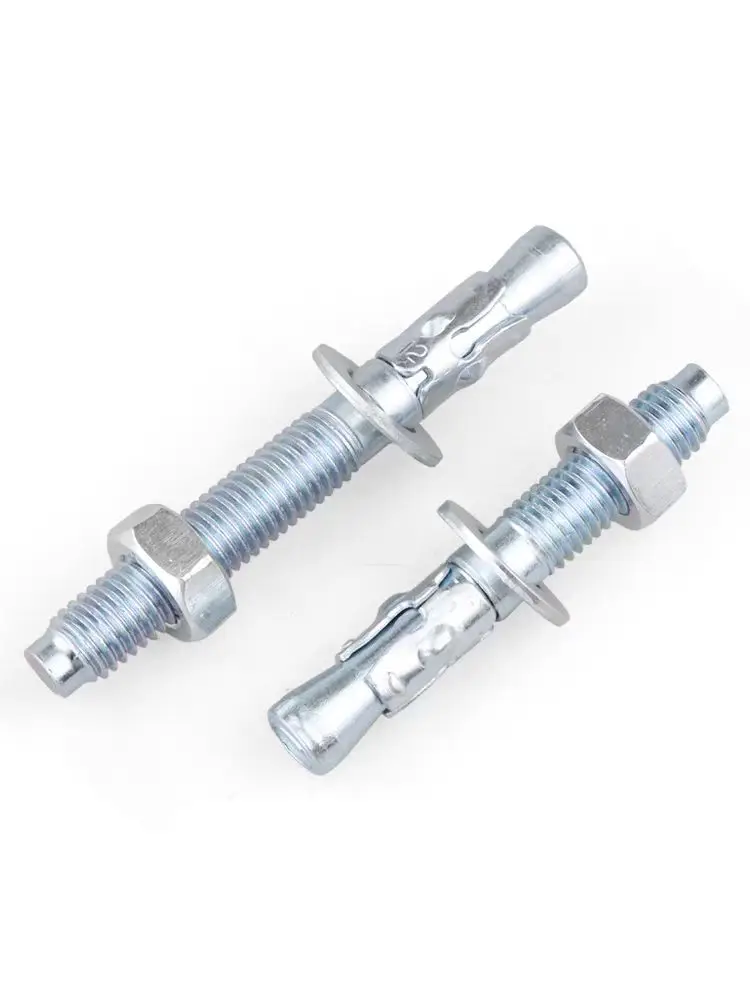 MALAXY 1/4 3/8 1/2 5/8 3/4 Stainless Steel Throught Bolt Concrete Wedge Anchor Bolts SS304 SS316 Wedge Anchor details