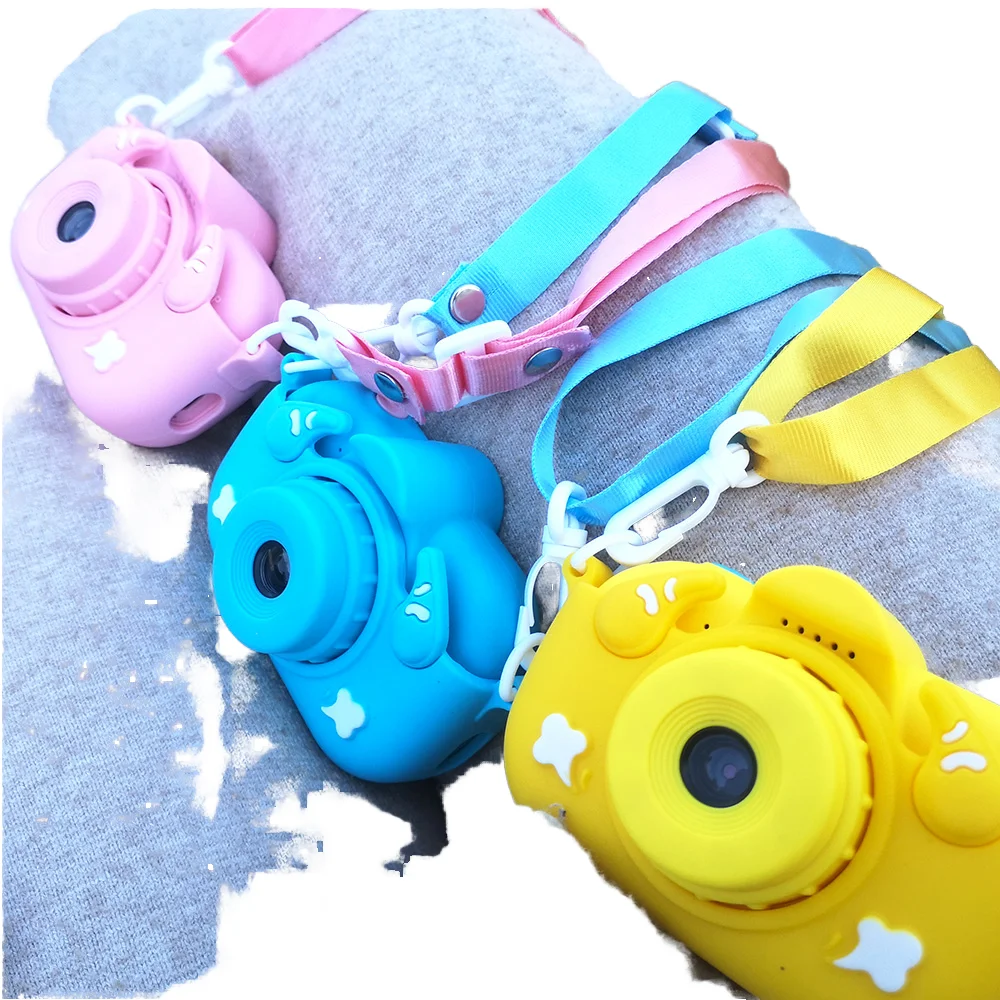 2 Inch Cute Kids Pink Digital Camera with Recording & Filters