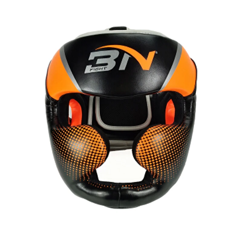 BN Head Guard Boxing Kickboxing Muay Thai Headgear Sparring Boxeo Training Head Gear