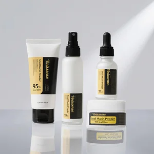 Korean Factory Wrinkles and Facial Rejuvenation Cosmetics Snail Mucin Collagen Anti-Aging Facial Essence Skin Care Set