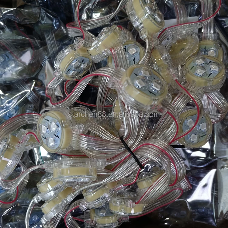 12 В 30 мм 0,72 Вт 3 светодиода smd 5050 8206ic полноцветный модуль rgb светодиодный источник света