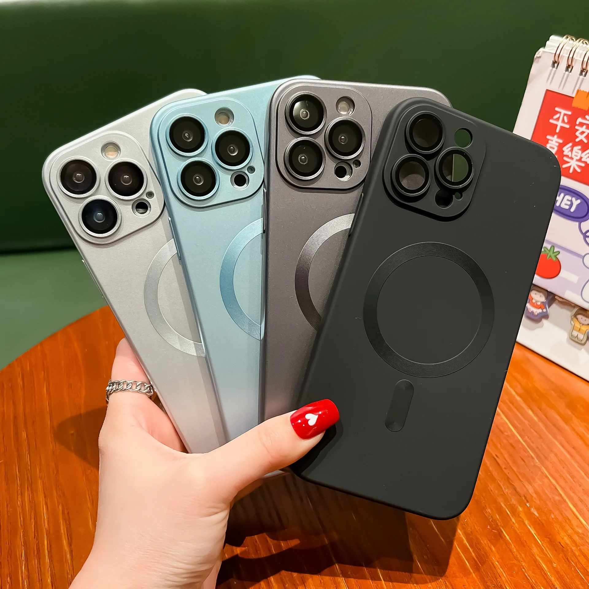 Electroplated Wireless Charging Phone Case For Iphone 14 13 12 11