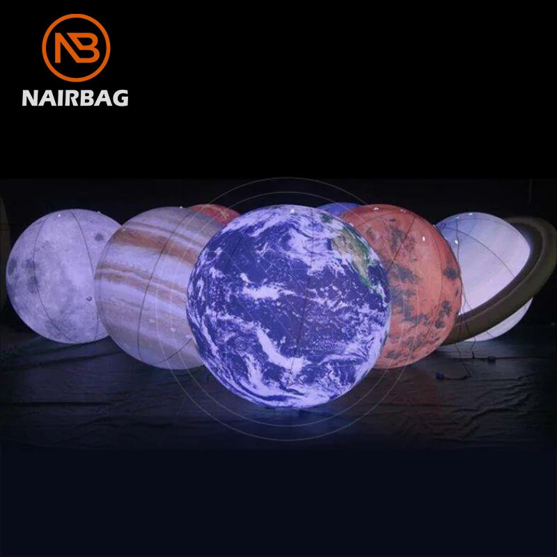 Giant Inflatable Model Globe Earth Moon Mars Sun Jupiter Venus