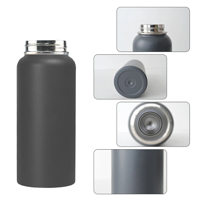 Custom Aquaflask Tumbler 32oz 40oz Stainless Steel Termos Double Wall Vacuum Flasks Sports Outdoor Vacuum Insulated Water Bottle