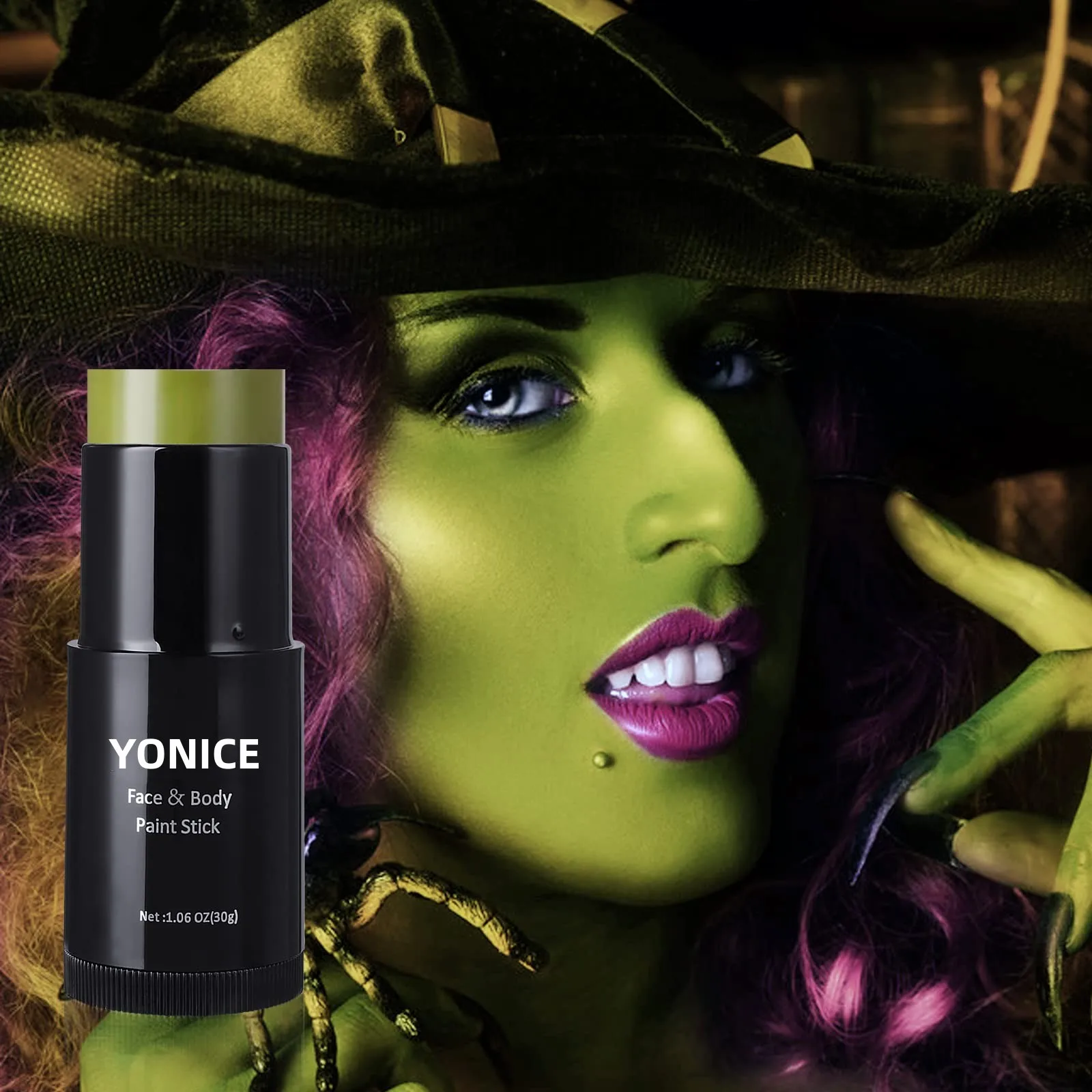 Рождественская краска для лица Grinch камуфляжная тела палочка крем Gamora