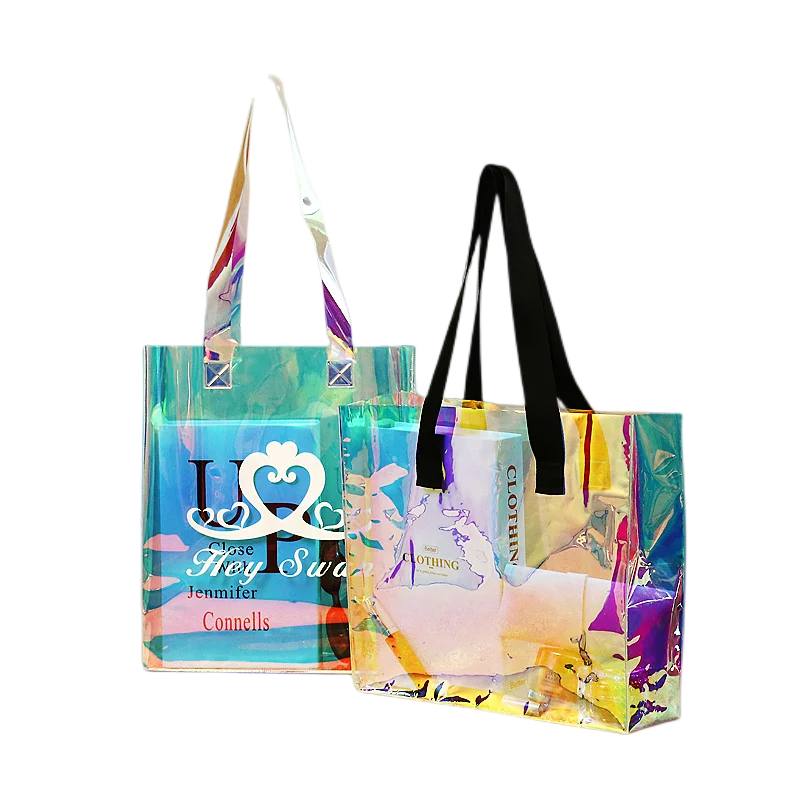 Fashion Clear Holographic Purse