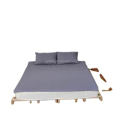 Drap De Mise à La Terre 10% Fibre D'Argent - 180x230 Cm, Avec Fil De Terre 5 M - Pour Un Meilleur Sommeil