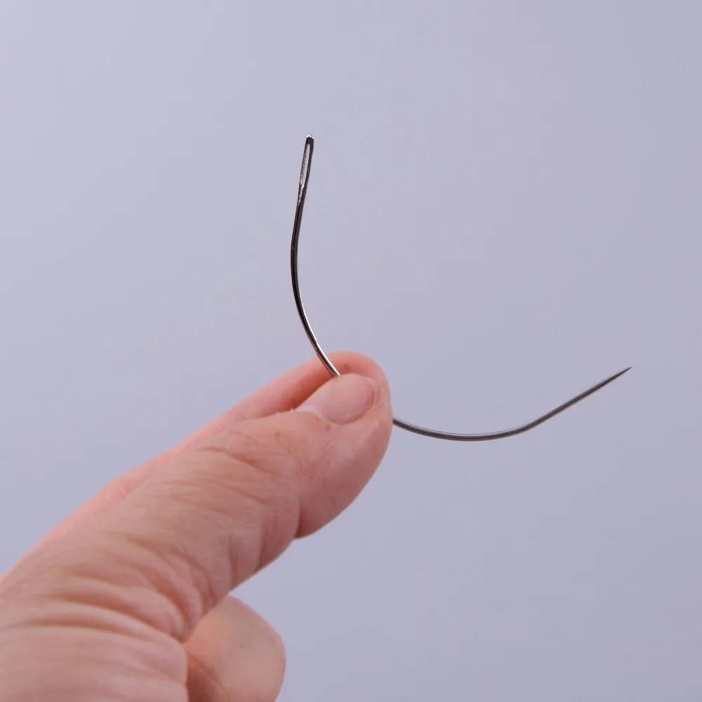 C Type Needles And T Pins With 328 Yard/ Thread Curved - Temu