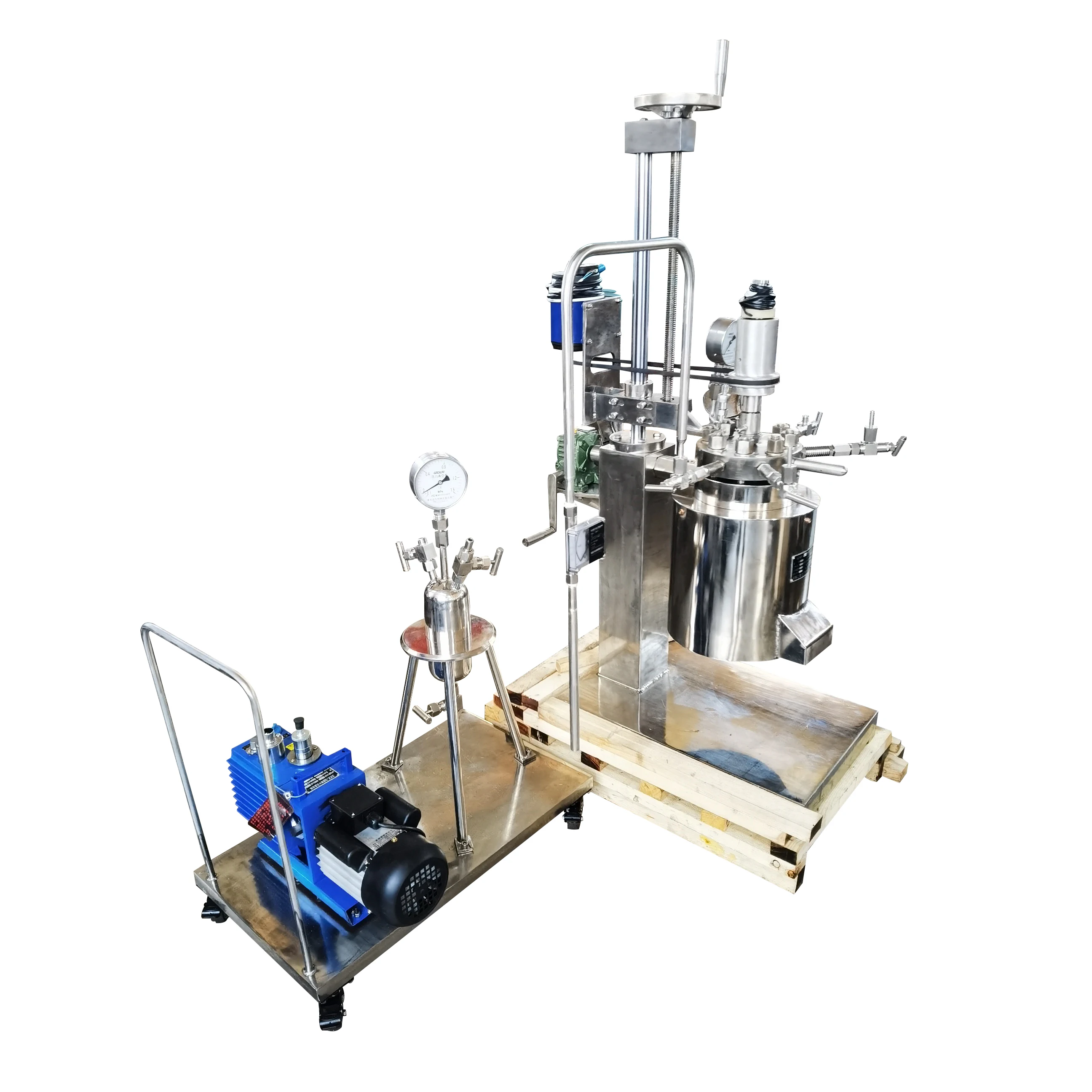 500ml high temperature laboratory resin reactor system