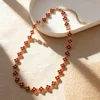 Ruby red and golden
