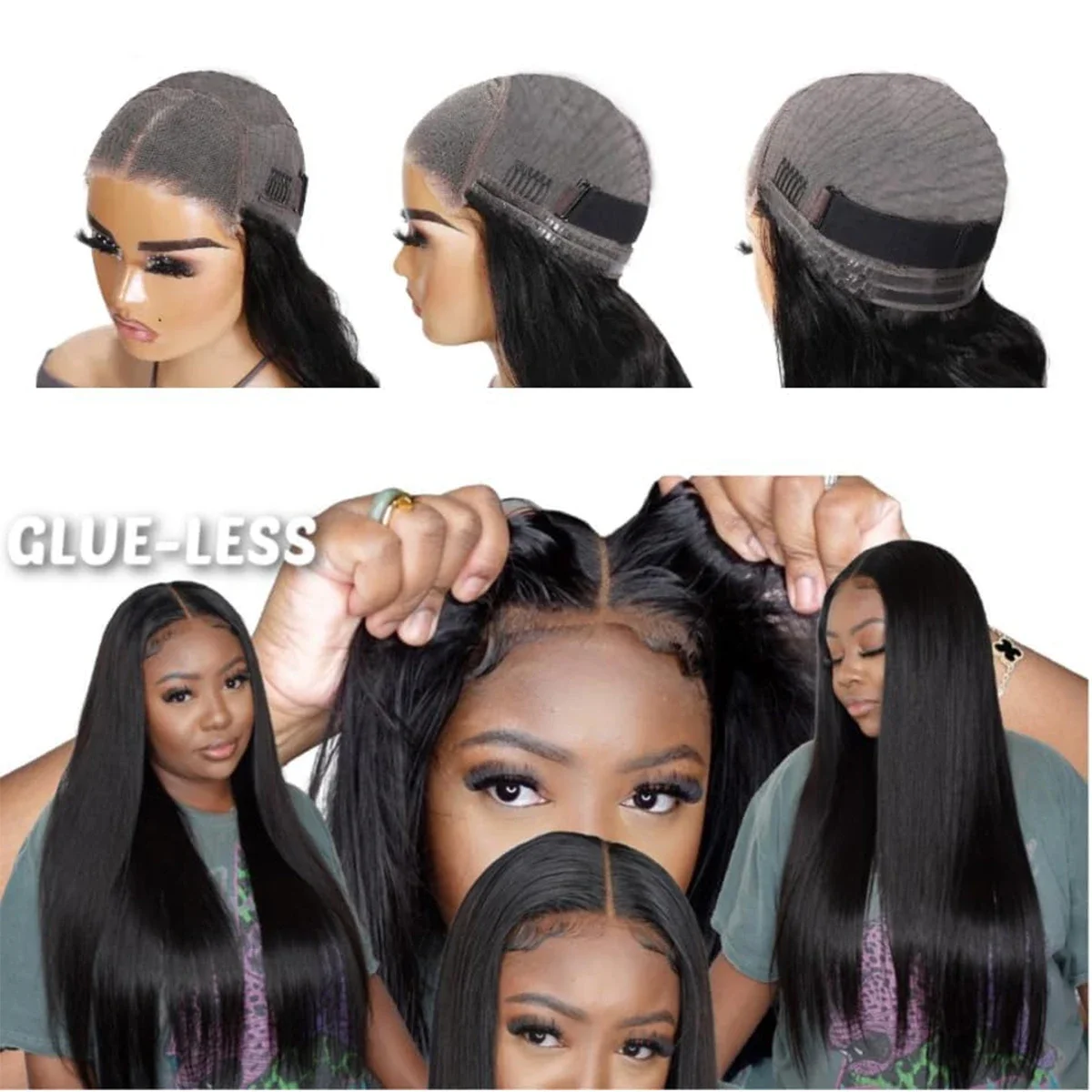 Bob Perücke Echthaar Lace Front Mit Natürlicher Dichte_voghion.com